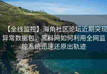 【全线监控】海角社区论坛近期突现异常数据包，黑料网如何利用全网监控系统迅速还原出轨迹